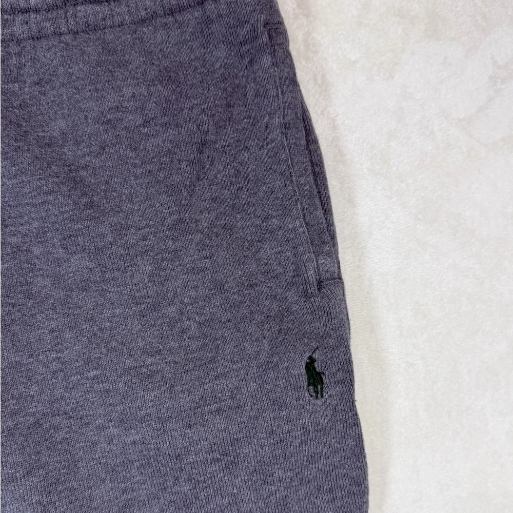 Polo Ralph Lauren Size Large Men’s Soft Cotton Charcoal Joggers Sweatpants Logo